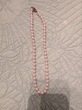 925 Clasp Made In Spain Classic Pearl Strand Necklace - Women Jewelry
